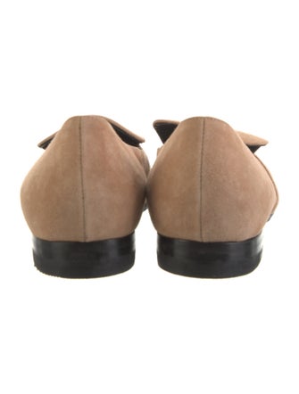 Gucci 1955 Horsebit Accent Suede Loafers