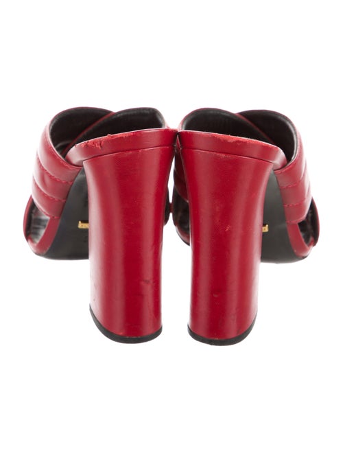 Gucci Leather Slides