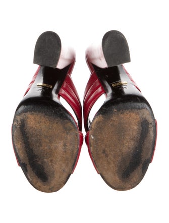 Gucci Leather Slides