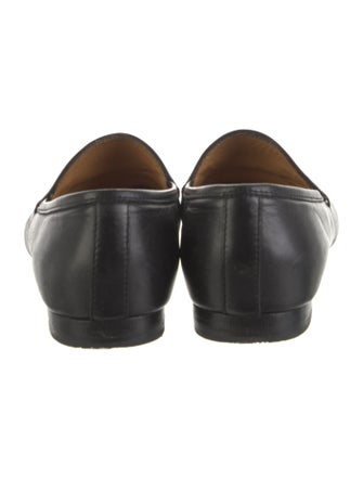 Gucci Horsebit Accent Leather Loafers