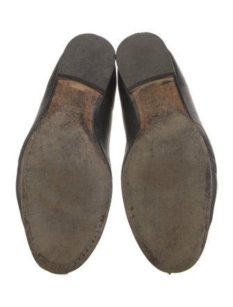 Gucci Horsebit Accent Leather Loafers