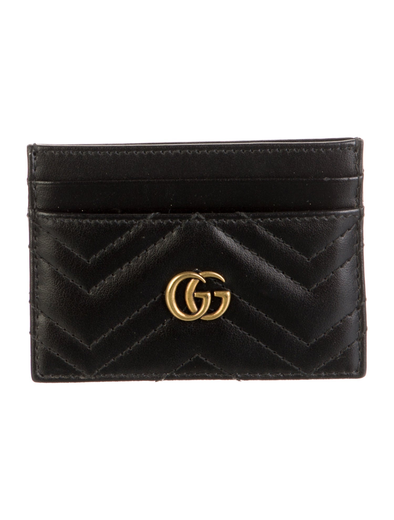 Gucci Card Holder Double G Logo Card Holder
