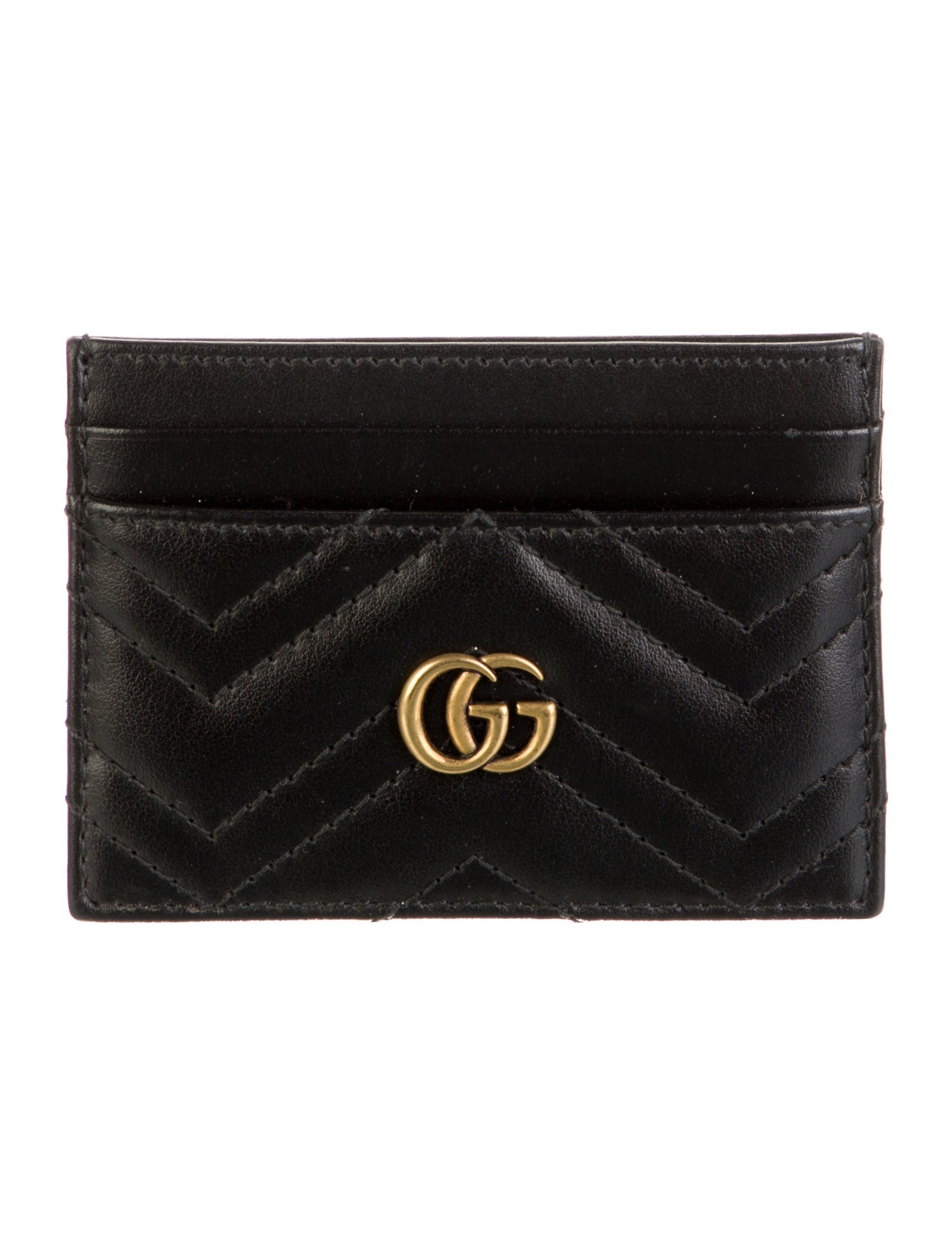 Gucci Card Holder Double G Logo Card Holder