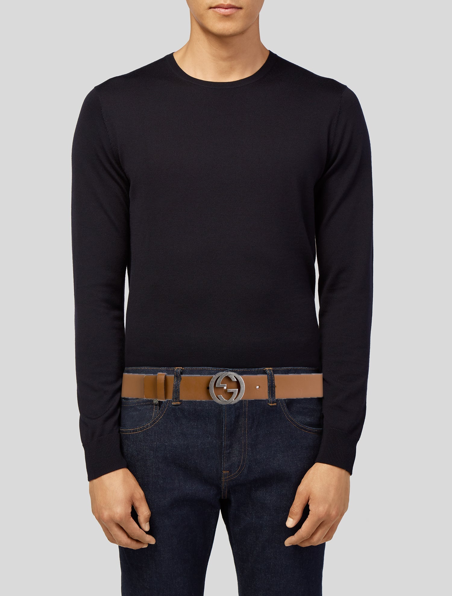 Gucci Interlocking G Logo Belt Kit