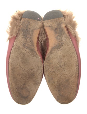 Gucci Horsebit Accent Leather Mules