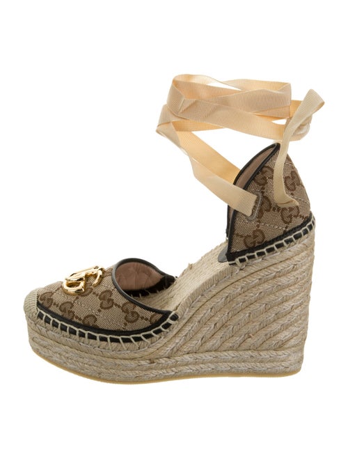Gucci Canvas Printed Espadrilles