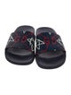 Gucci Leather Printed Slides
