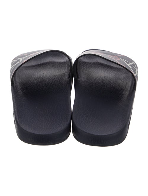 Gucci Leather Printed Slides