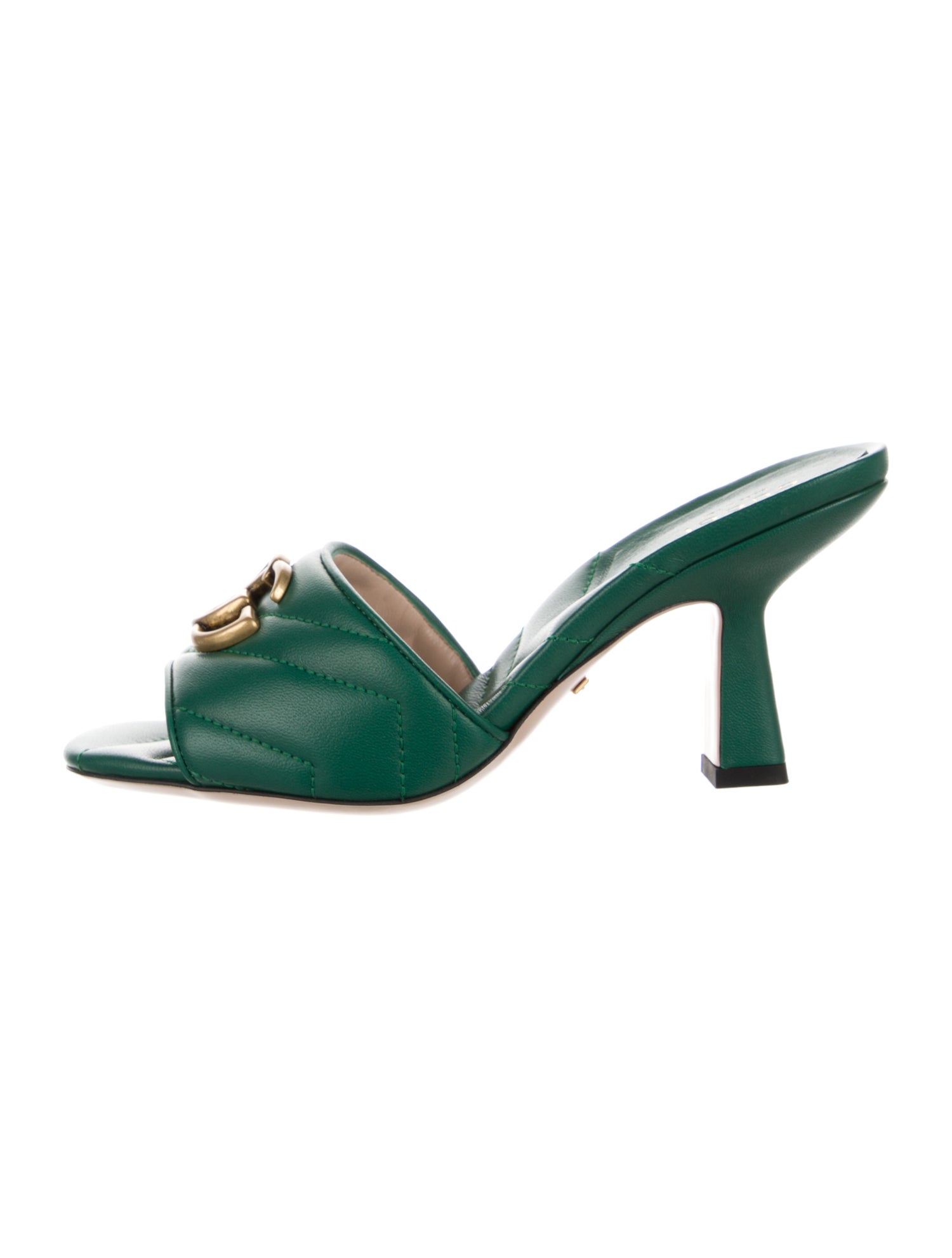 Gucci Leather Slides