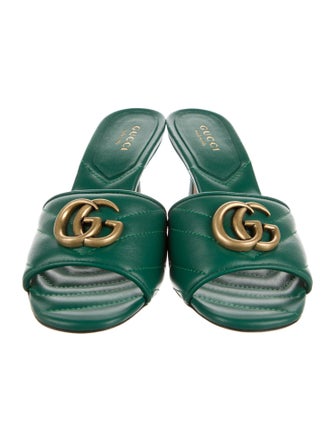 Gucci Leather Slides