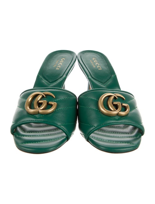 Gucci Leather Slides
