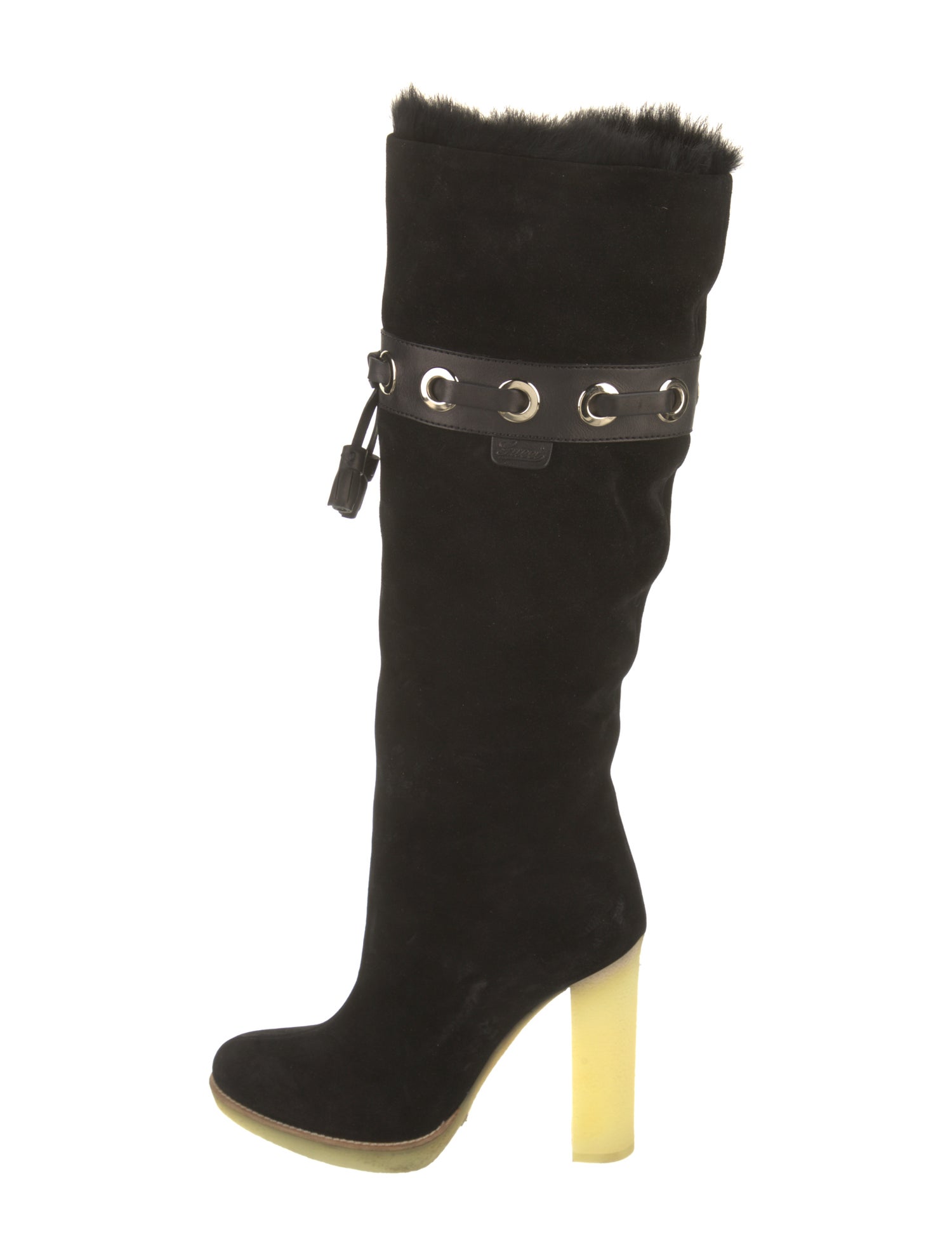 Gucci Vintage Suede Boots