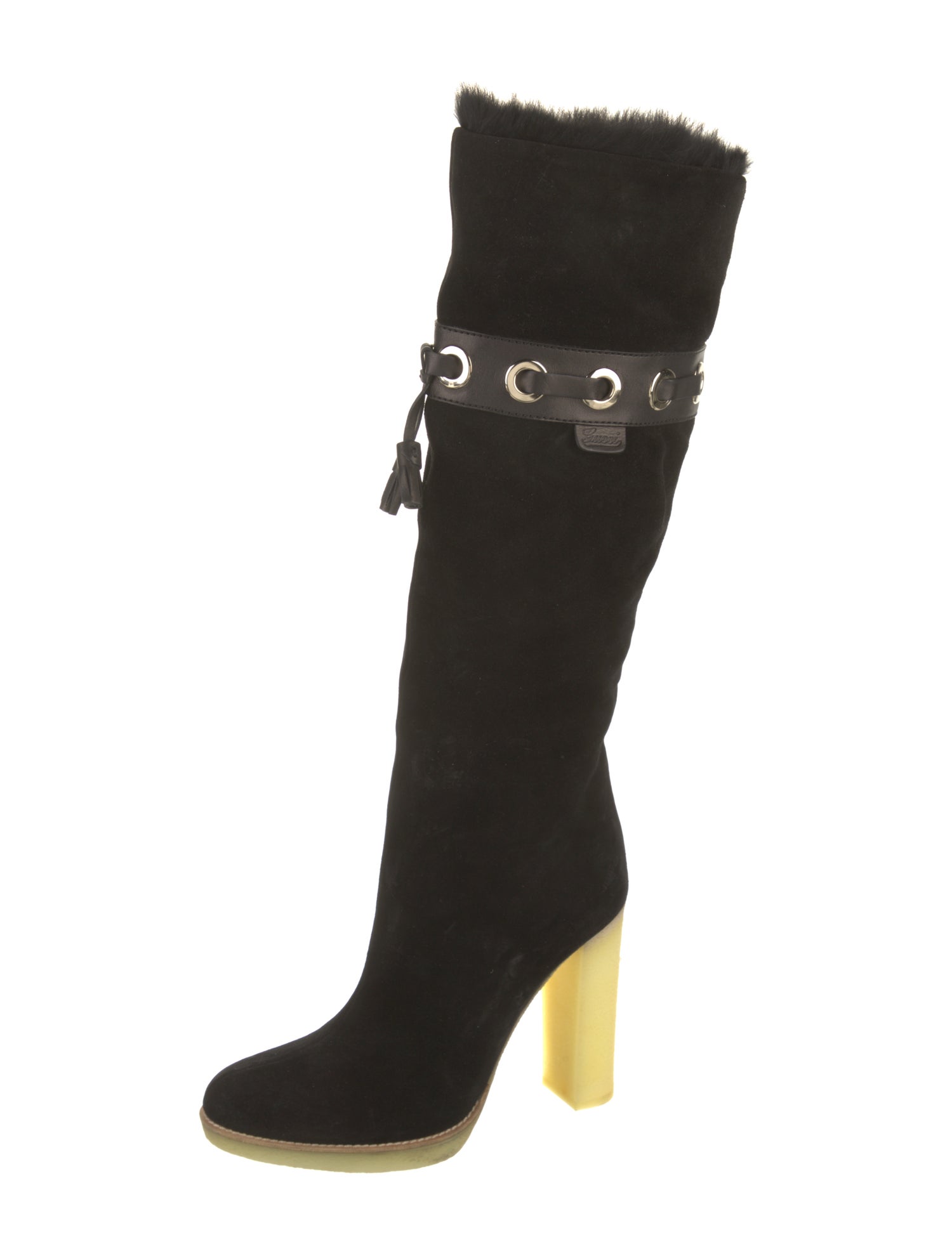 Gucci Vintage Suede Boots