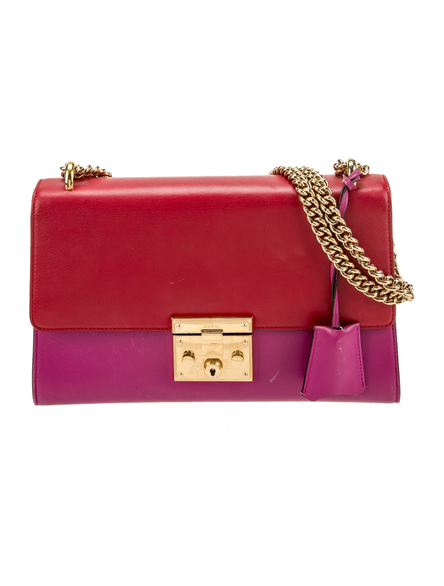 Gucci Leather Padlock