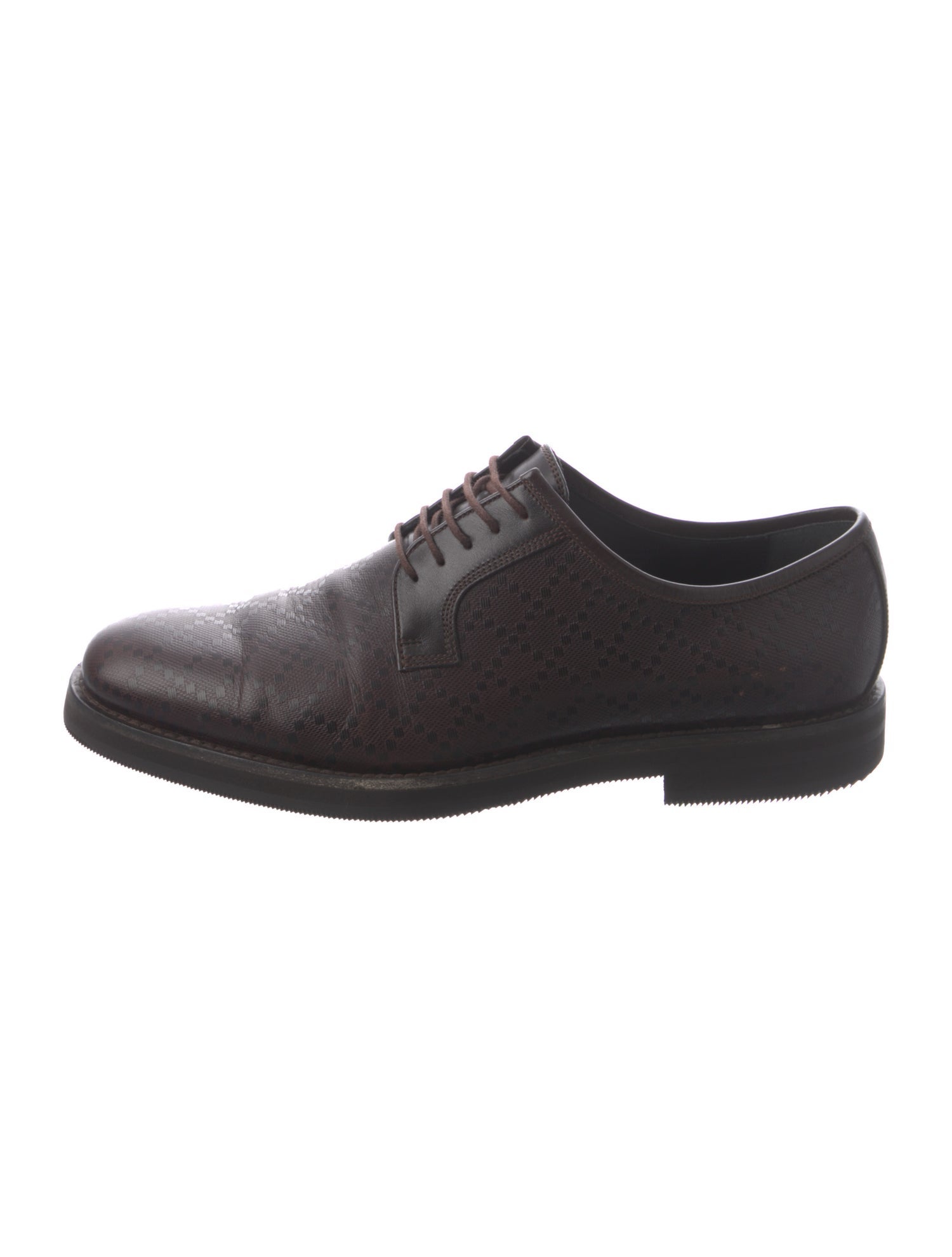Gucci Leather Derby Shoes