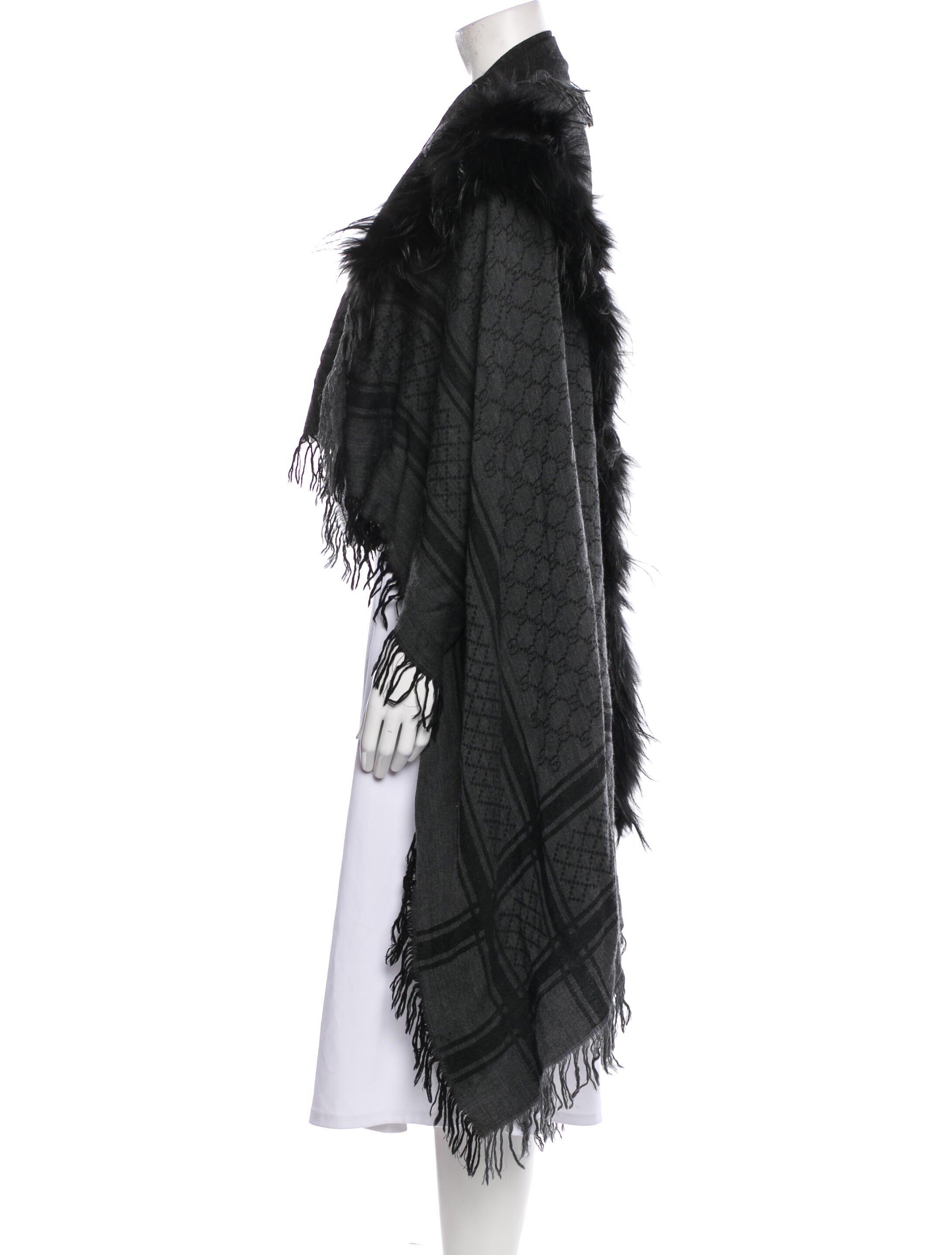 Gucci Wool Striped Scarf