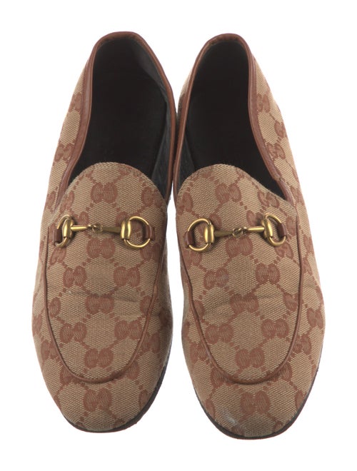 Gucci GG Canvas Canvas Loafers
