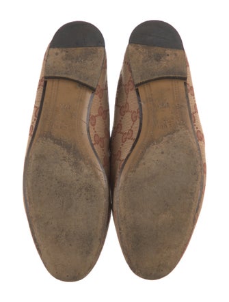 Gucci GG Canvas Canvas Loafers