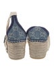 Gucci Denim Printed Espadrilles