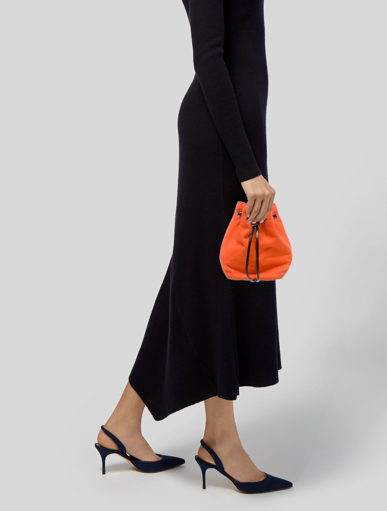 Gucci Canvas Bucket Bag Vintage