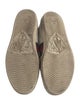 Gucci Web Accent Leather Sneakers