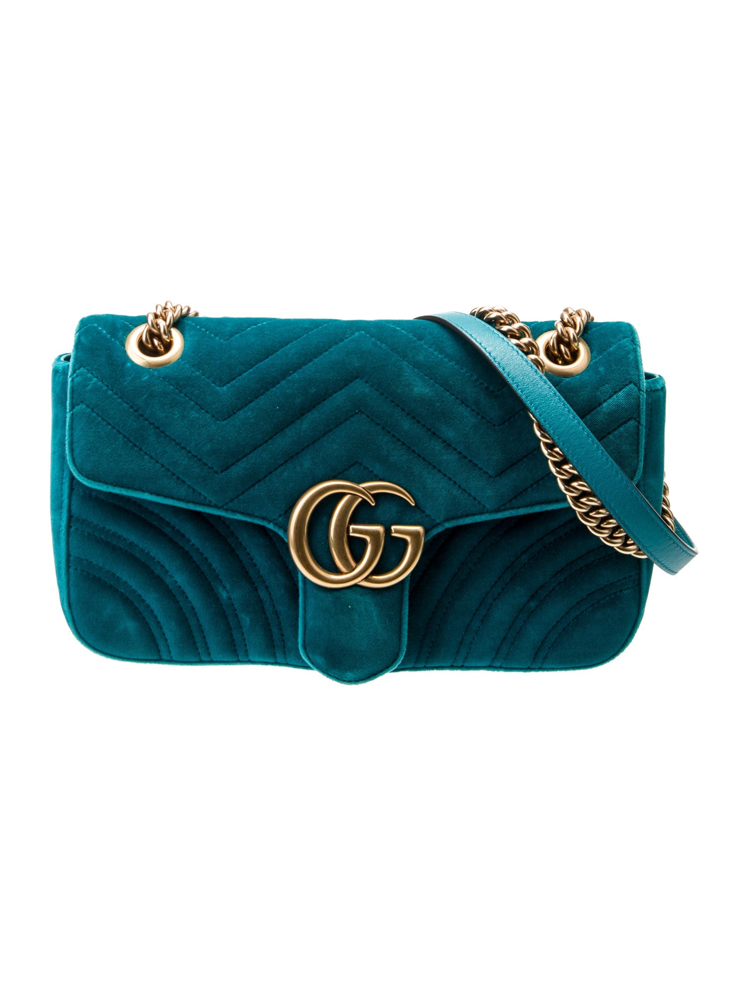 Gucci Velvet Marmont Small