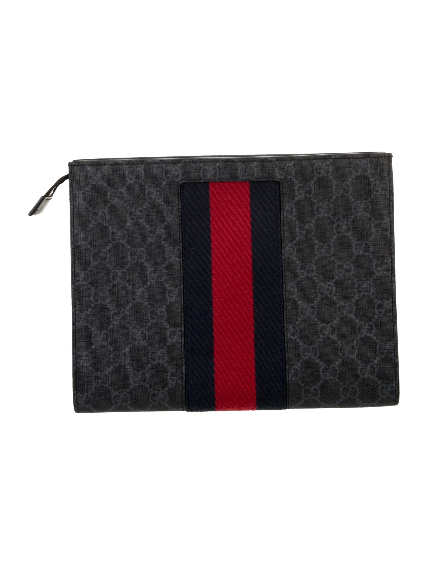Gucci GG Supreme Web Pouch
