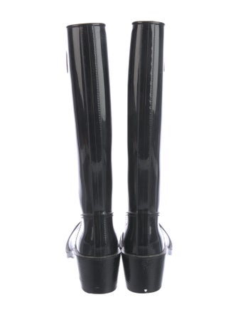 Gucci Interlocking G Logo Rubber Rain Boots