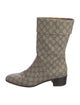 Gucci GG Canvas Canvas Rain Boots