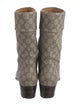 Gucci GG Canvas Canvas Rain Boots