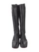 Gucci Interlocking G Horsebit Leather Riding Boots