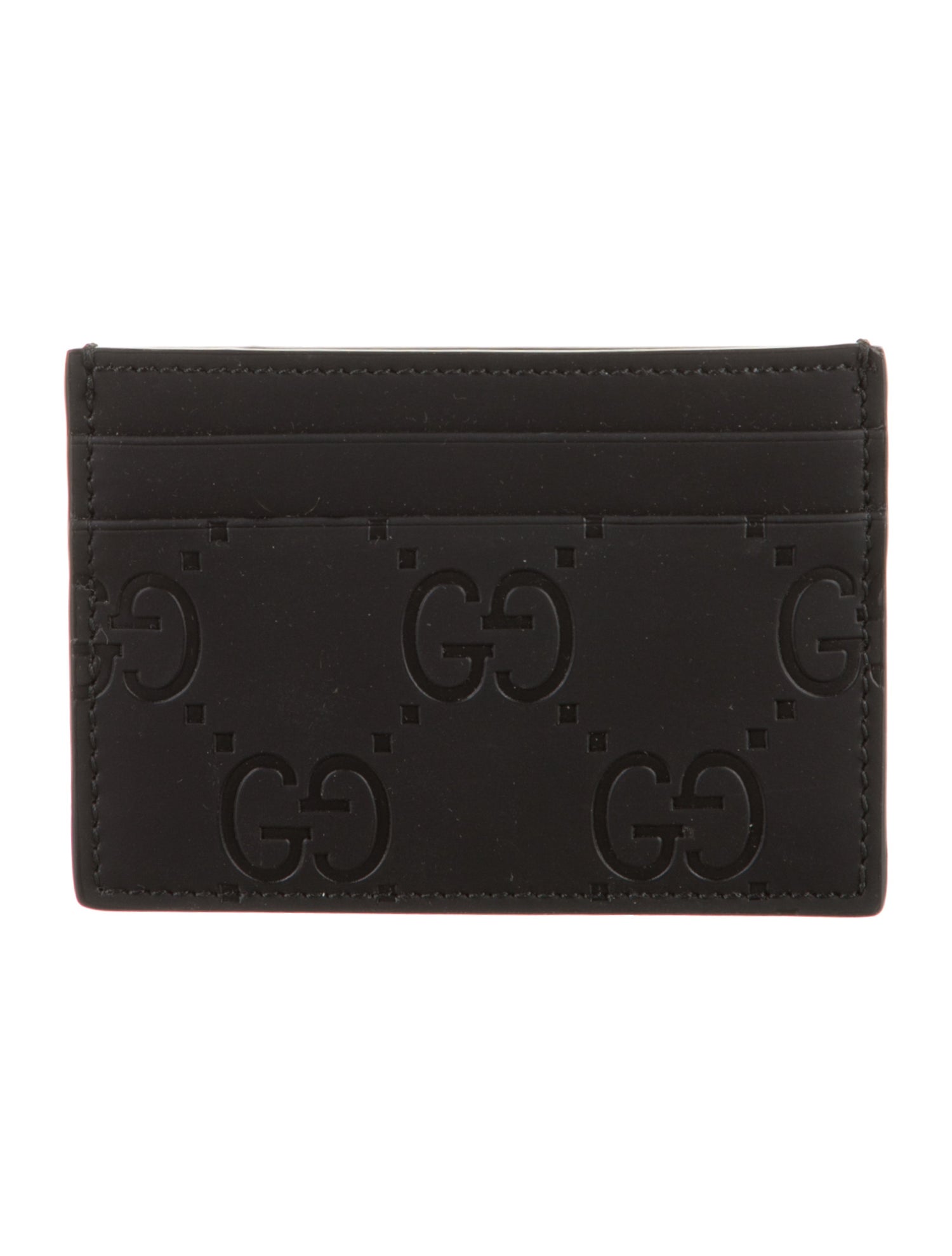 Gucci Rubber-Effect GG Signature Wallet
