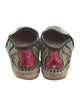 Gucci Canvas Floral Print Espadrilles