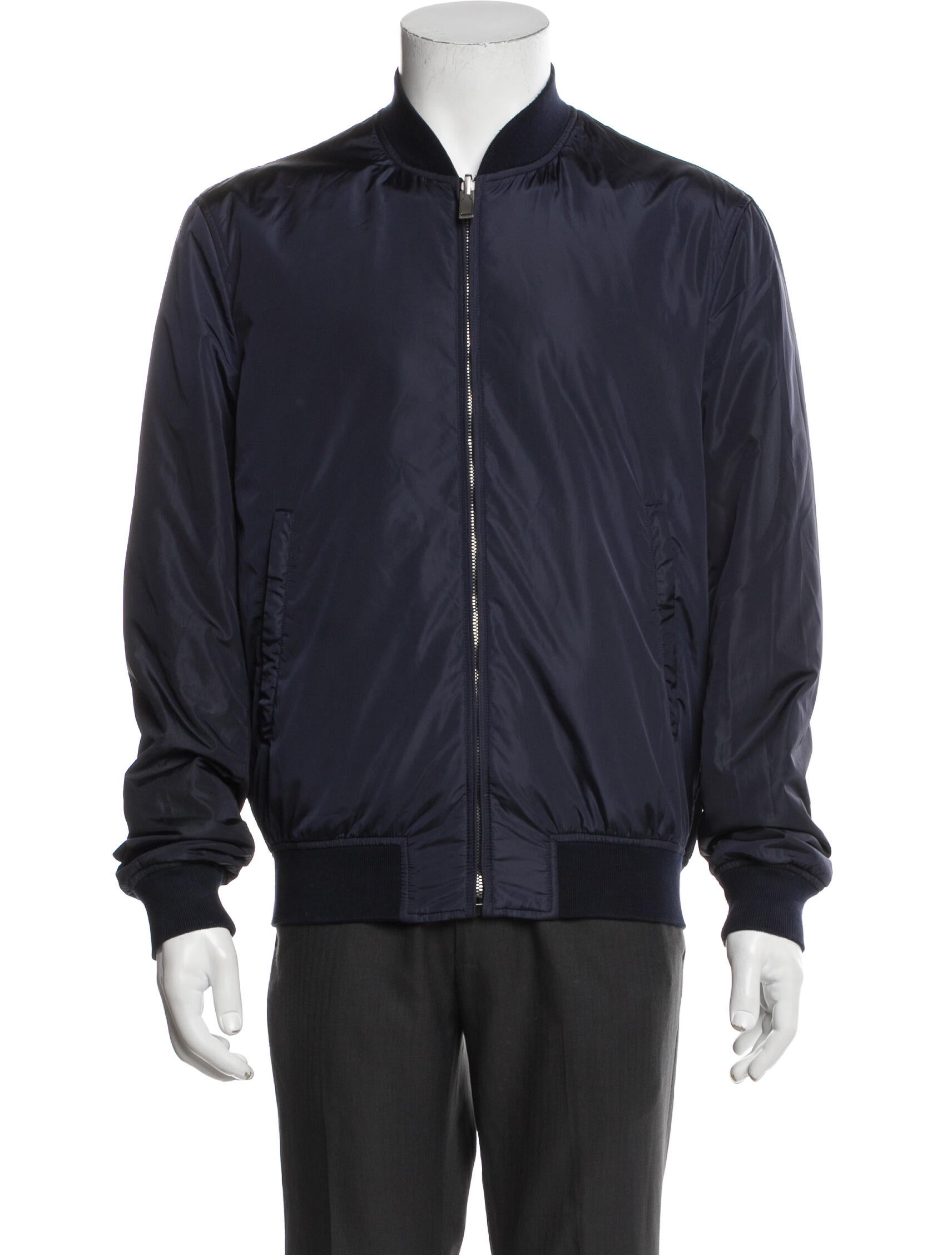 Gucci Reversible GG Nylon Bomber Jacket