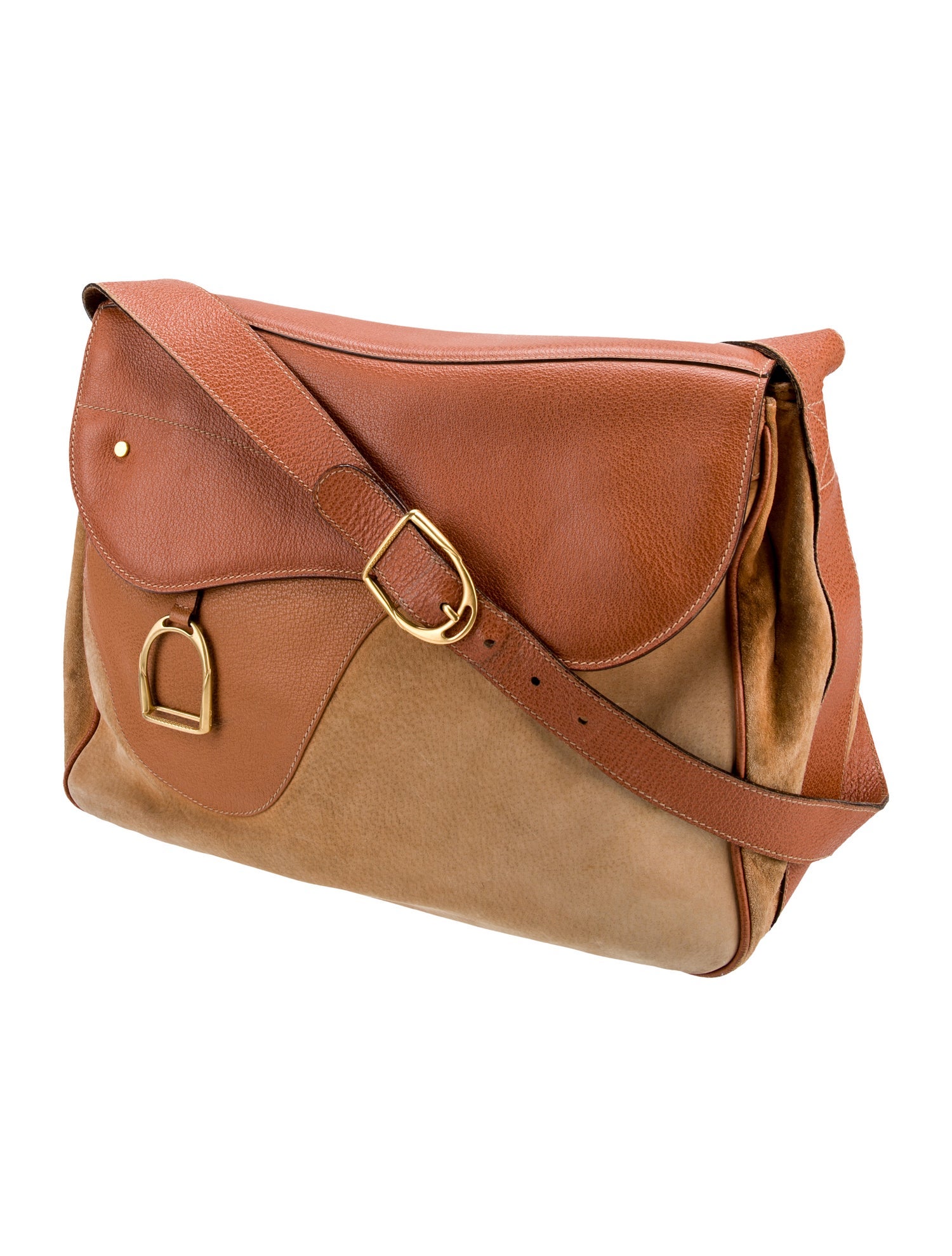 Louis Vuitton Calfskin Swing Bag w/ Tags - Brown Crossbody