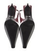 Gucci Interlocking G Logo Patent Leather Slingback Pumps