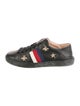 Gucci Sylvie Web Accent Leather Sneakers