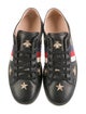 Gucci Sylvie Web Accent Leather Sneakers