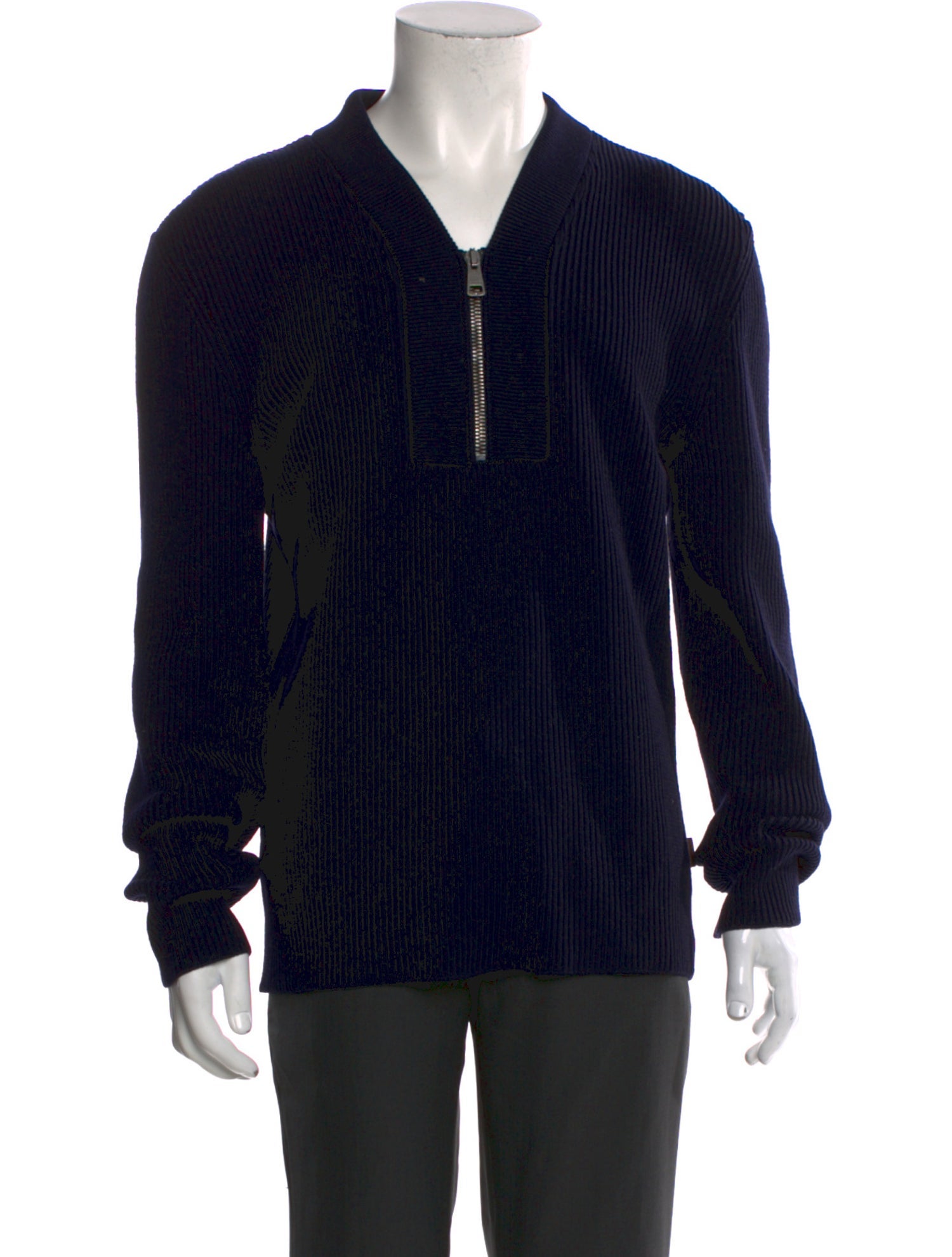 Gucci Wool V-Neck Polo Sweater