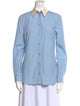 Gucci 2022 Long Sleeve Button-Up Top