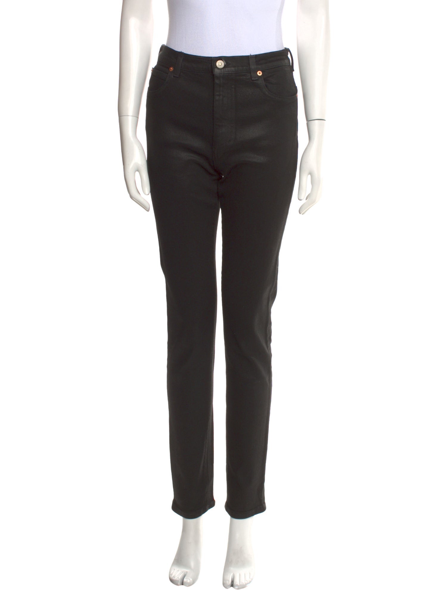 Gucci High-Rise Skinny Leg Jeans