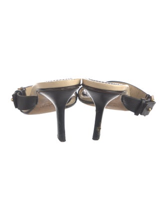 Gucci Leather Slides