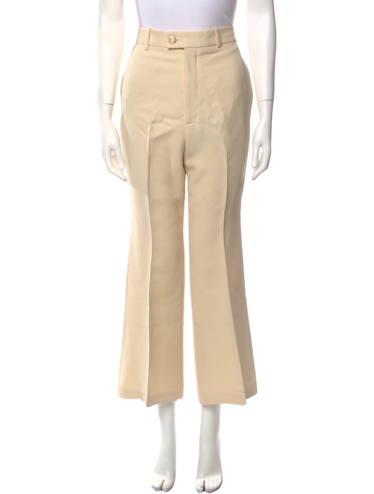 Gucci Silk Wide Leg Pants