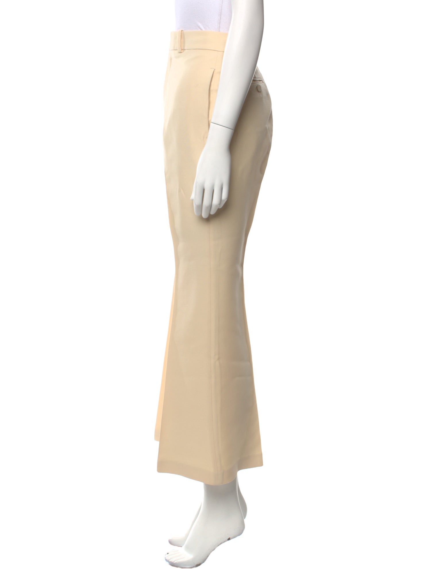 Gucci Silk Wide Leg Pants