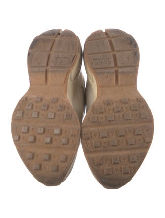 Gucci Leather Printed Chunky Sneakers