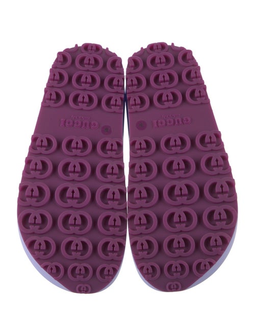 Gucci Interlocking G Logo Rubber Slides