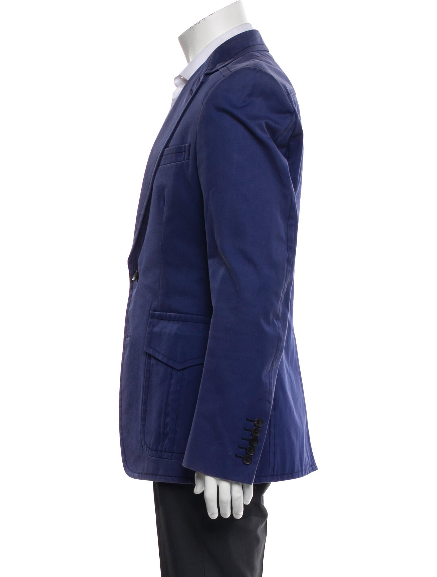 Gucci Embroidered Accent Blazer