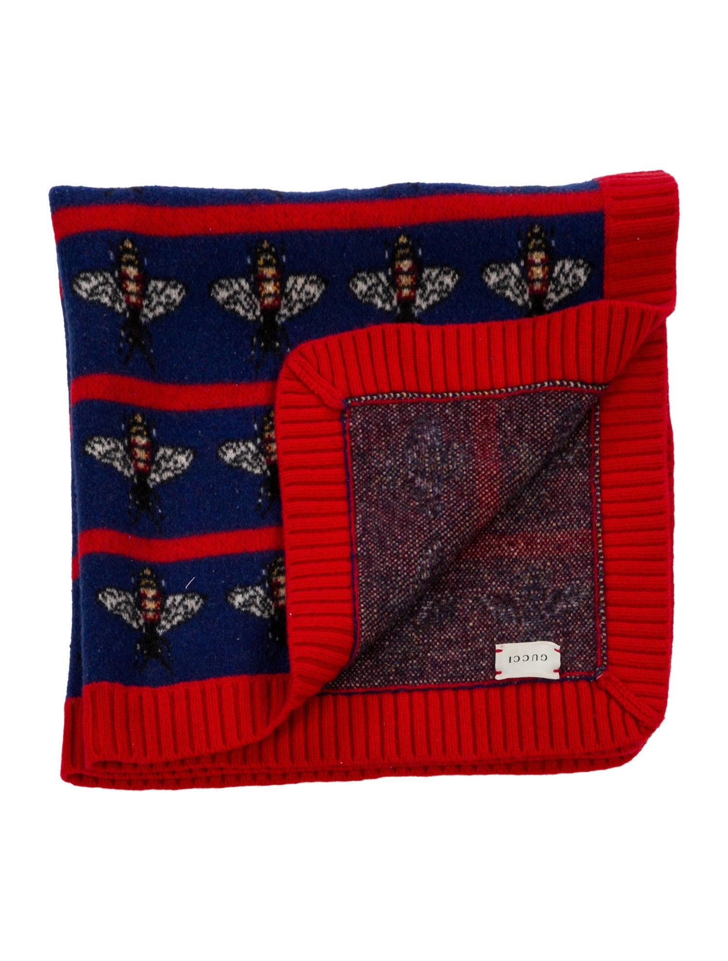 Gucci Infant Baby Wool Blanket