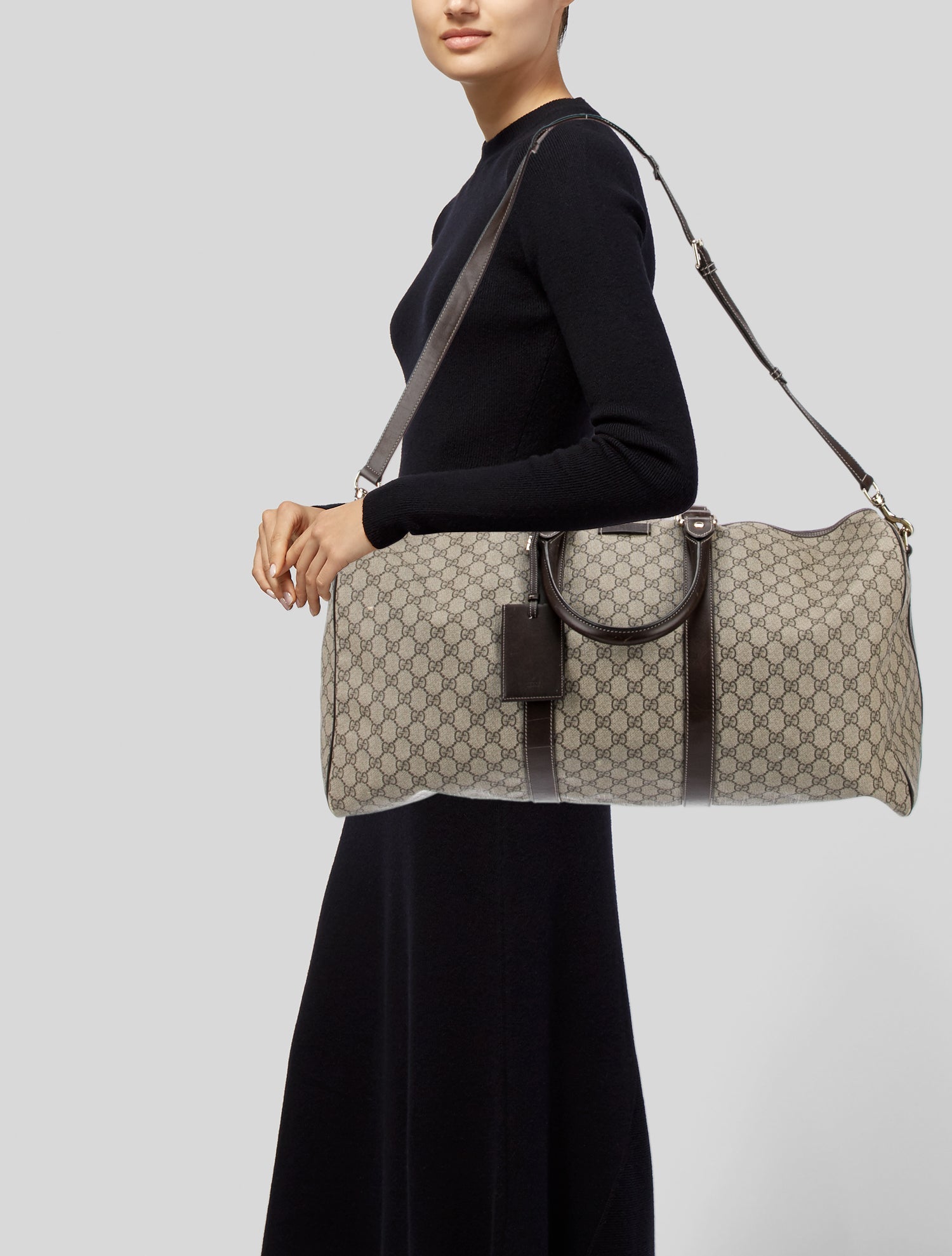 Gucci GG Supreme Weekender Bag