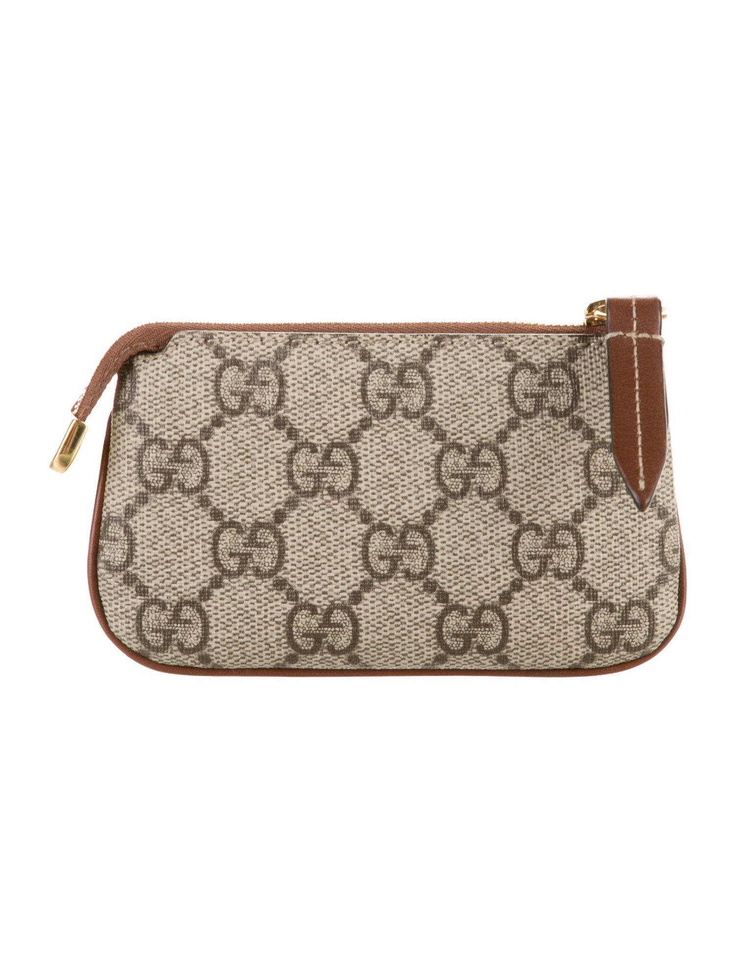 Gucci Coated Canvas Monogram Bag Accessory